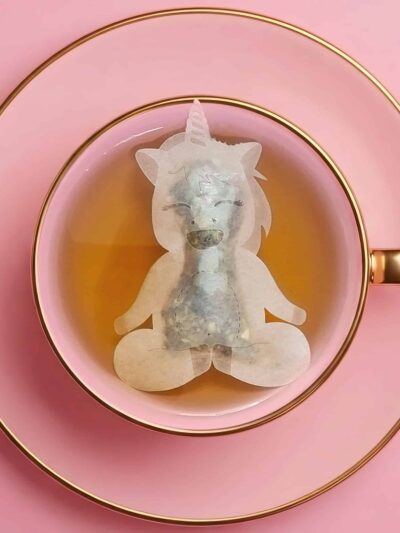 Unicorn Shaped Handmade Custom Tea Bag