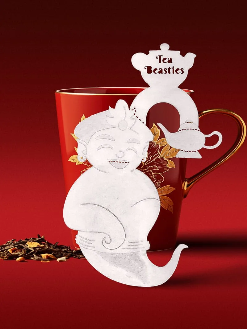 Genie Shaped Handmade Custom Tea Bag