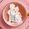 Couple Wedding Favor Handmade Custom Tea Bag