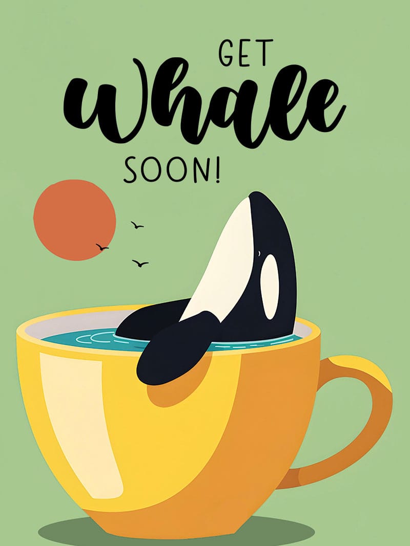 Get Whale Soon Card