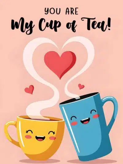 You're My Cup Of Tea Card