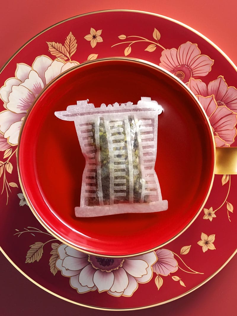 Alternative view of Singapore Marina Bay Sands Shaped Handmade Tea Bag