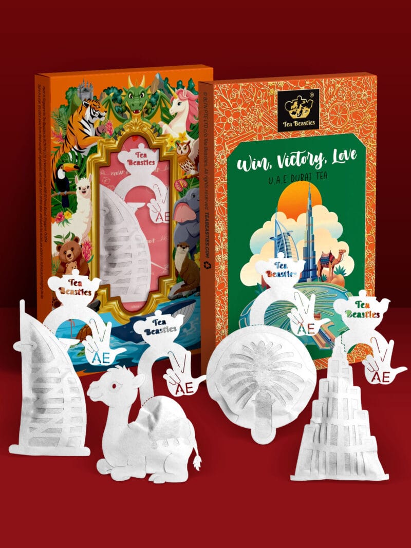 Alternative view of Win Victory Love UAE Dubai Tea Gift Set