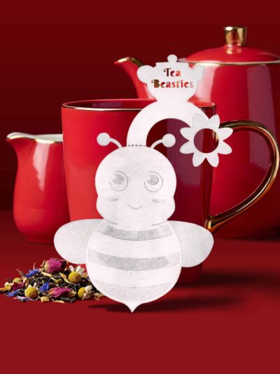 Alternative view of Bee Shaped Handmade Custom Tea Bag