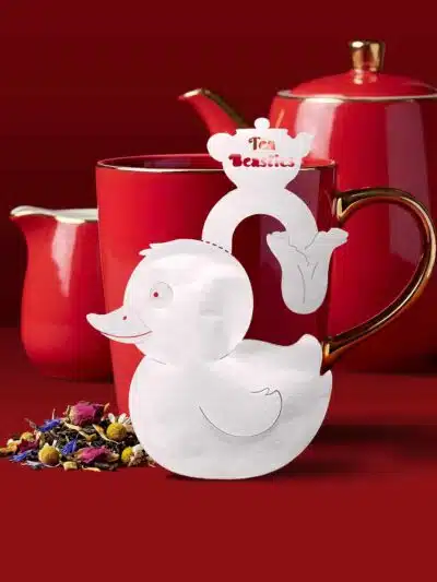 Alternative view of Duck Shaped Handmade Custom Tea Bag