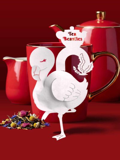 Alternative view of Flamingo Shaped Handmade Tea Bag