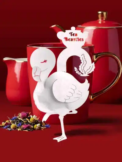 Alternative view of Flamingo Shaped Handmade Tea Bag