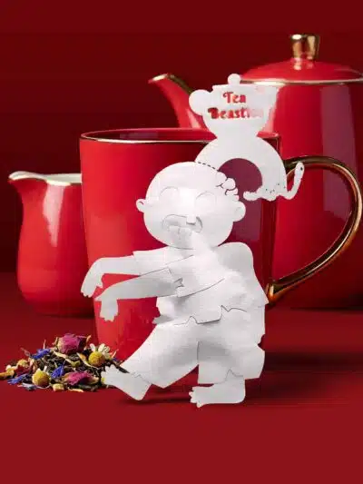 Alternative view of Halloween Zombie Shaped Handmade Custom Tea Bag