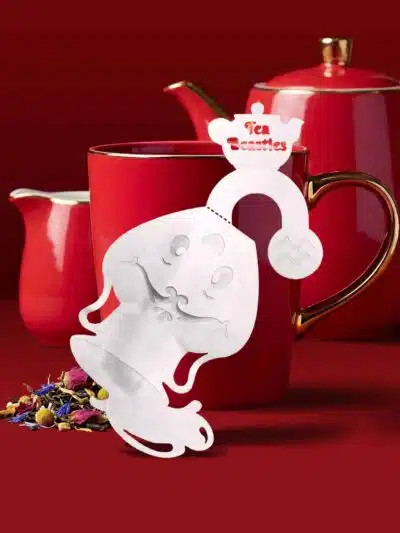 Alternative view of Horoscope Aquarius Zodiac Handmade Custom Tea Bag