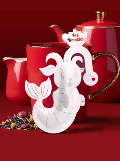 Alternative view of Horoscope Capricorn Zodiac Handmade Custom Tea Bag