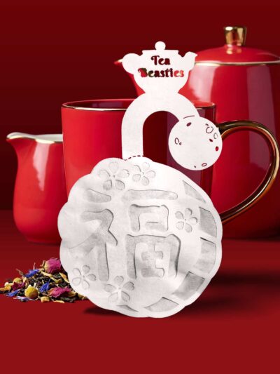 Alternative view of Mid Autumn Mooncake Shaped Handmade Tea Bag
