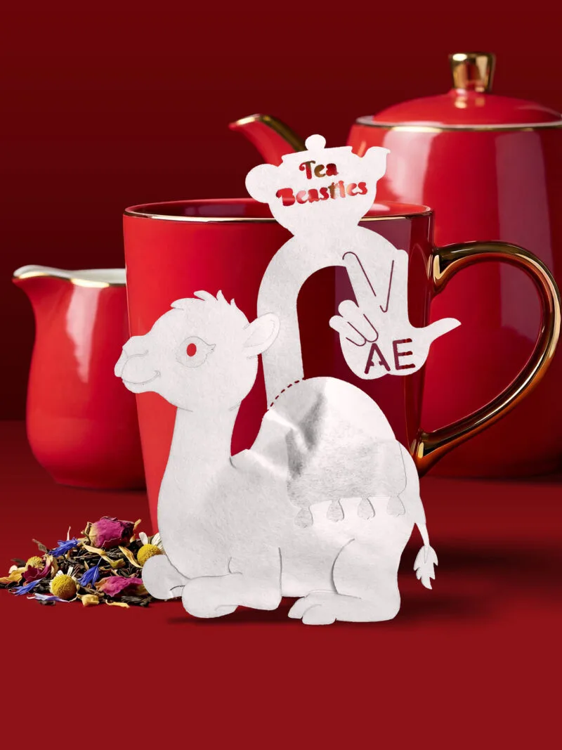 Alternative view of UAE Dubai Camel Shaped Handmade Tea Bag