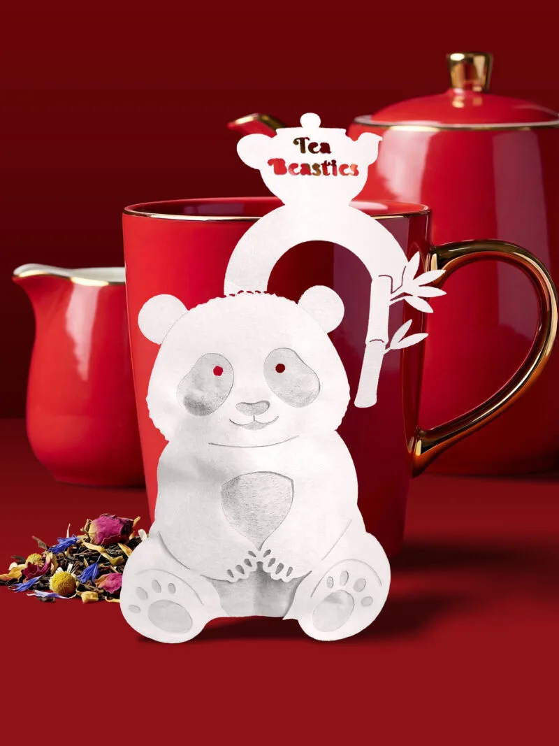 Alternative view of Panda Shaped Handmade Tea Bag