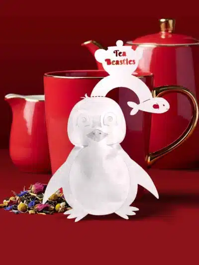 Alternative view of Penguin Shaped Handmade Custom Tea Bag
