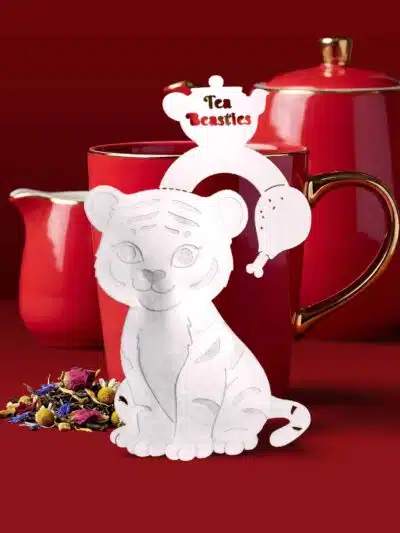 Alternative view of Tiger Shaped Handmade Tea Bag