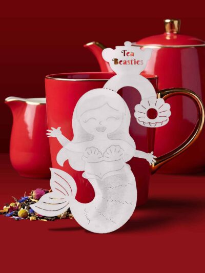 Alternative view of Mermaid Shaped Handmade Custom Tea Bag