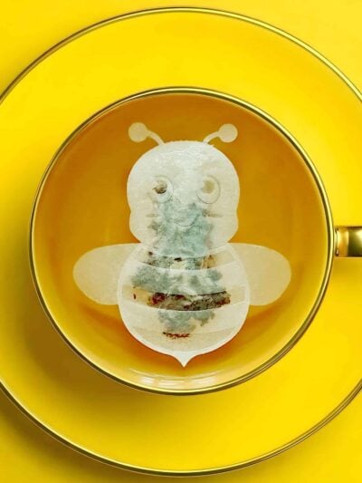 Bee Shaped Handmade Custom Tea Bag
