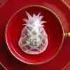 Auspicious Ong Ah 旺 Pineapple Shaped Handmade Tea Bag
