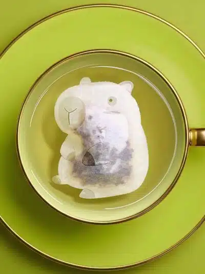 Capybara Shaped Handmade Custom Tea Bag