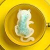 Kitty Cat Shaped Handmade Custom Tea Bag