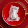 Chinese New Year Fortune Cat 招财猫 Handmade Custom Tea Bag