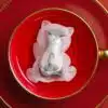 Chinese New Year Fortune Cat 招财猫 Handmade Custom Tea Bag