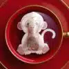 Chinese New Year Monkey Sign 猴年 Handmade Custom Tea Bag