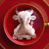 Chinese New Year Ox Sign 牛年 Handmade Custom Tea Bag