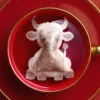 Chinese New Year Ox Sign 牛年 Handmade Custom Tea Bag