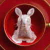 Mid-Autmn Chinese New Year Rabbit Sign 兔年 Handmade Custom Tea Bag