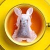 Mid Autumn Chinese New Year Rabbit Sign 兔年 Handmade Custom Tea Bag