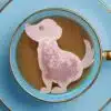 Dog Pooping Shaped Handmade Custom Tea Bag