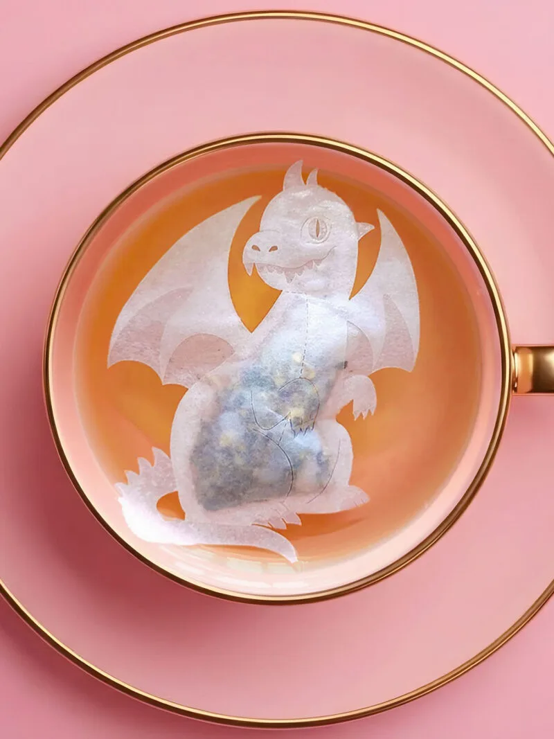 Dragon Shaped Handmade Custom Tea Bag