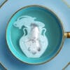 Horoscope Aquarius Zodiac Handmade Custom Tea Bag