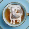 Horoscope Aries Zodiac Handmade Custom Tea Bag