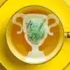 No.1 Dick Trophy Shaped Handmade Custom Tea Bag