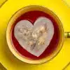 Thank You Heart Shaped Handmade Custom Tea Bag