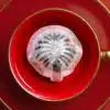 UAE Dubai Palm Jumeirah Shaped Handmade Tea Bag