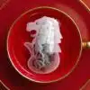 Singapore Merlion Shaped Handmade Tea Bag