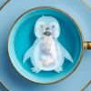 Penguin Shaped Handmade Custom Tea Bag