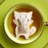 Red Panda Shaped Handmade Tea Bag