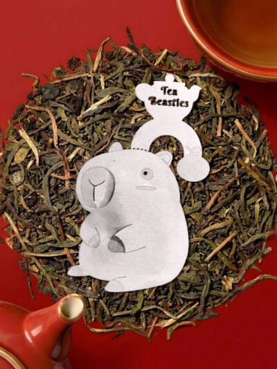 Capybara Shaped Handmade Custom Tea Bag - Image 4
