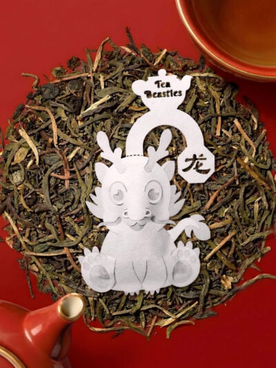 Chinese New Year Dragon Sign 龙年 Handmade Custom Tea Bag - Image 4