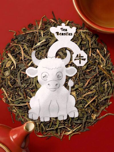 Chinese New Year Ox Sign 牛年 Handmade Custom Tea Bag - Image 4