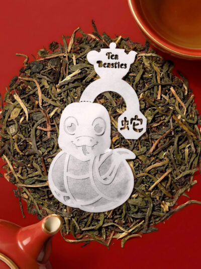 Chinese New Year Snake Sign 蛇年 Handmade Custom Tea Bag - Image 4