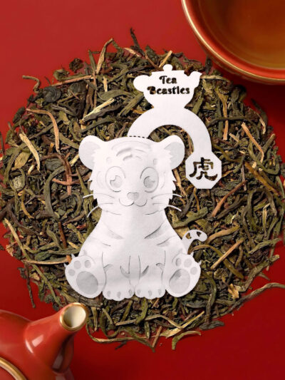 Chinese New Year Tiger Sign 虎年 Handmade Custom Tea Bag - Image 4
