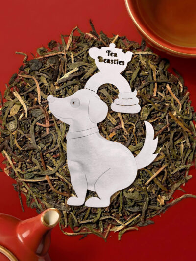 Dog Pooping Shaped Handmade Custom Tea Bag - Image 5