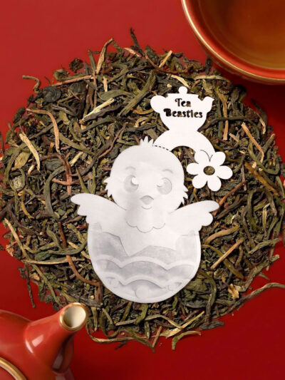 Easter Chick Shaped Handmade Custom Tea Bag - Image 4