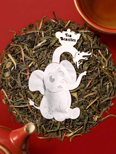 Elephant Shaped Handmade Custom Tea Bag - Image 4
