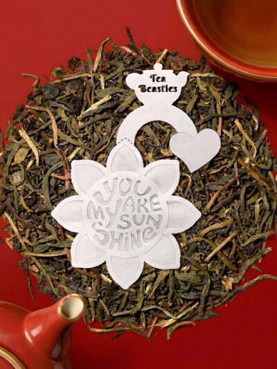 You're My Sunshine Sunflower Shaped Custom Tea Bag - Image 4